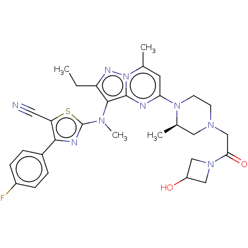 Chemical structure of BindingDB Monomer ID 596349