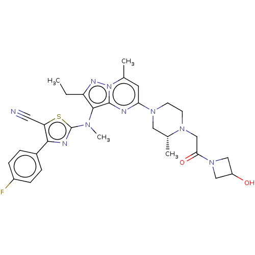 Chemical structure of BindingDB Monomer ID 596351