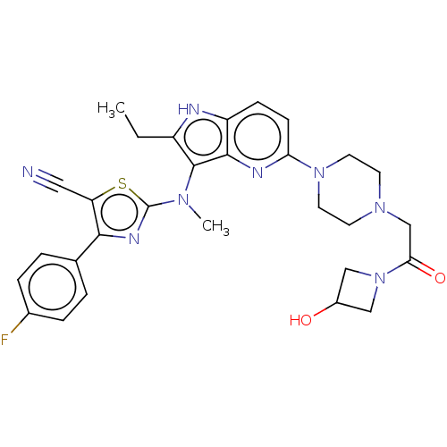 Chemical structure of BindingDB Monomer ID 596357