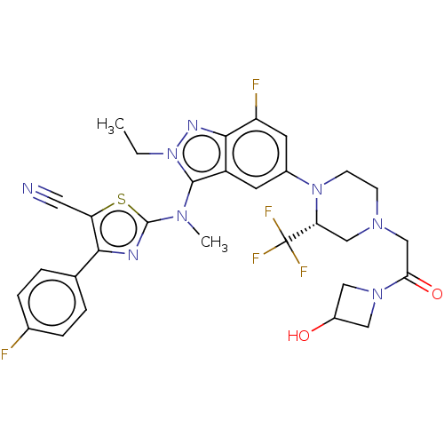 Chemical structure of BindingDB Monomer ID 596371
