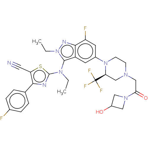 Chemical structure of BindingDB Monomer ID 596372