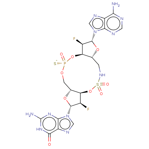 Chemical structure of BindingDB Monomer ID 597589