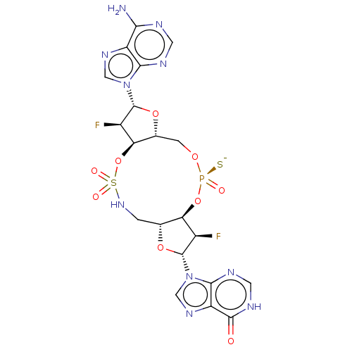 Chemical structure of BindingDB Monomer ID 597597