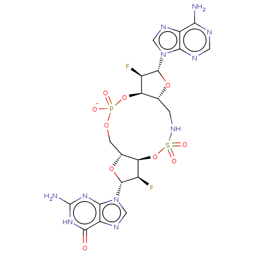 Chemical structure of BindingDB Monomer ID 597617