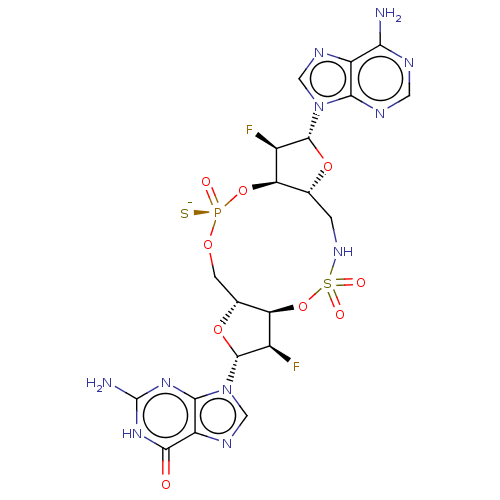 Chemical structure of BindingDB Monomer ID 597618