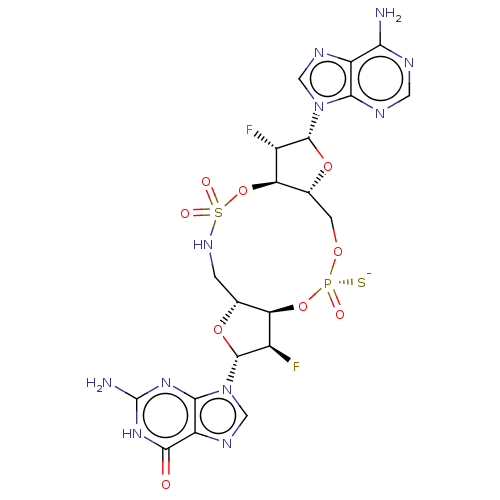 Chemical structure of BindingDB Monomer ID 597623
