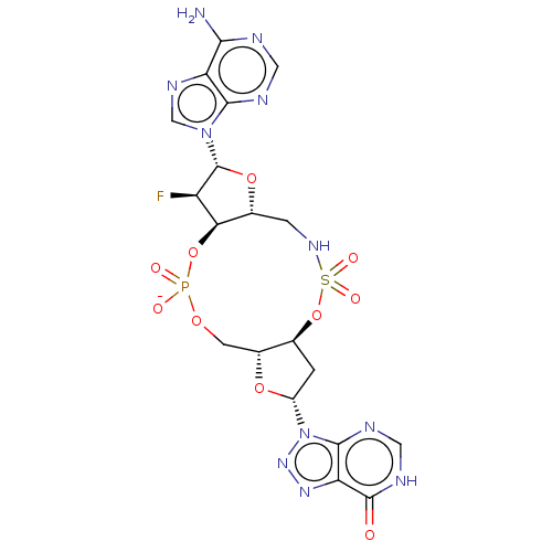 Chemical structure of BindingDB Monomer ID 597625