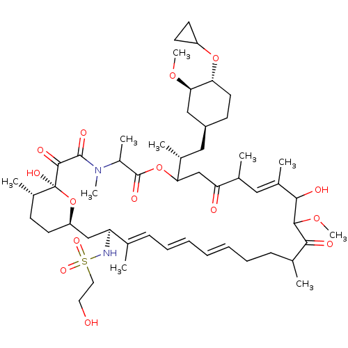 Chemical structure of BindingDB Monomer ID 597690