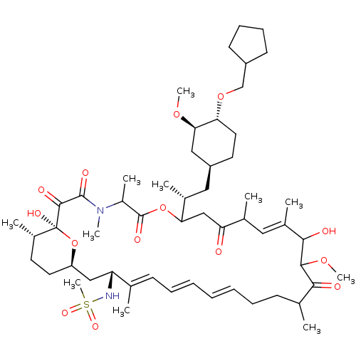 Chemical structure of BindingDB Monomer ID 597701