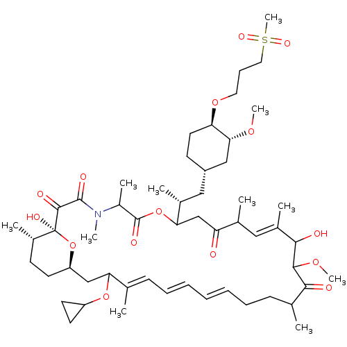 Chemical structure of BindingDB Monomer ID 597743
