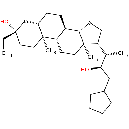 Chemical structure of BindingDB Monomer ID 598854