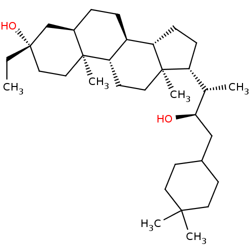 Chemical structure of BindingDB Monomer ID 598855