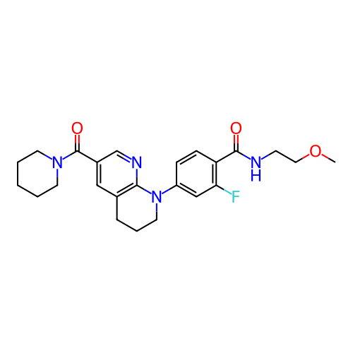 Chemical structure of BindingDB Monomer ID 62555