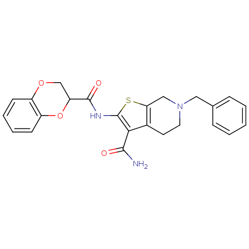 Chemical structure of BindingDB Monomer ID 63376