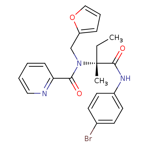 Chemical structure of BindingDB Monomer ID 65816