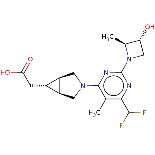 Chemical structure of BindingDB Monomer ID 601410