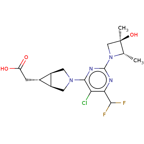 Chemical structure of BindingDB Monomer ID 601411