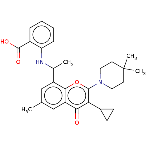 Chemical structure of BindingDB Monomer ID 602628