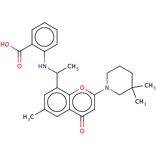 Chemical structure of BindingDB Monomer ID 602636