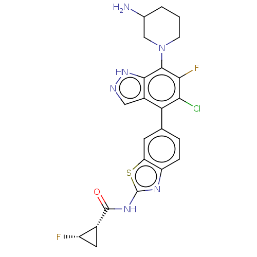 Chemical structure of BindingDB Monomer ID 603109