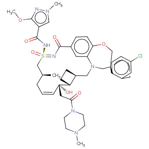 Chemical structure of BindingDB Monomer ID 605305