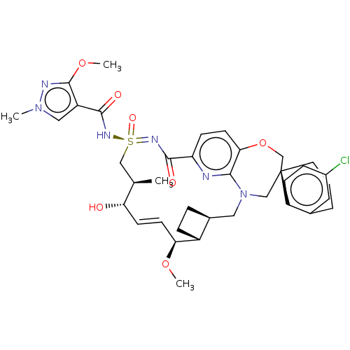 Chemical structure of BindingDB Monomer ID 605402