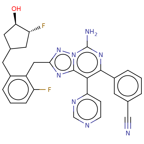 Chemical structure of BindingDB Monomer ID 605694