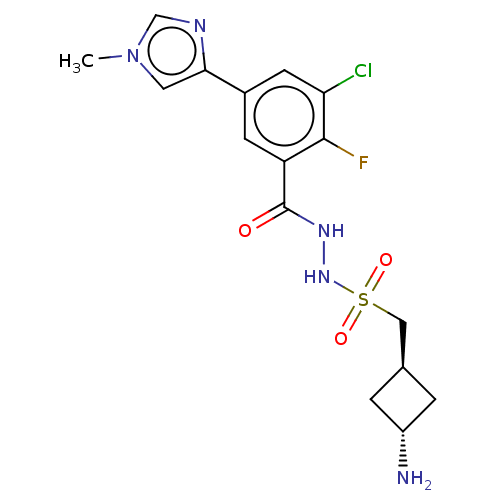 Chemical structure of BindingDB Monomer ID 606476