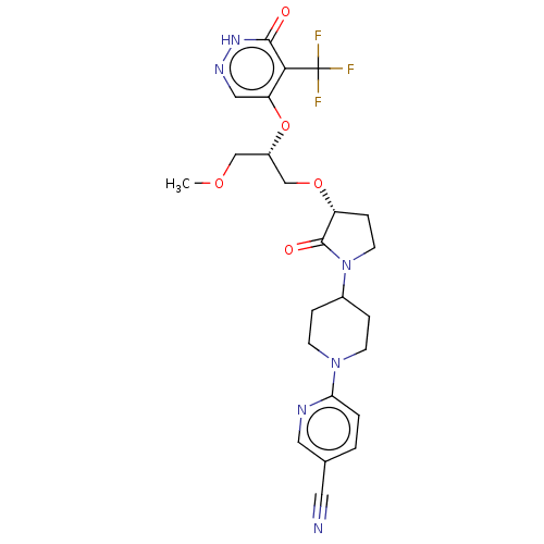 Chemical structure of BindingDB Monomer ID 608184