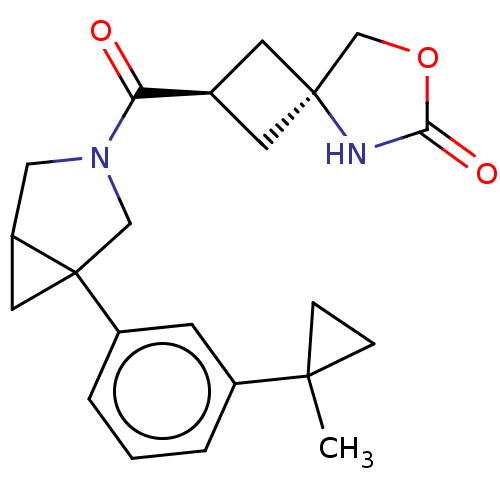 Chemical structure of BindingDB Monomer ID 609829