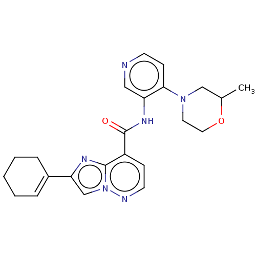 Chemical structure of BindingDB Monomer ID 610487