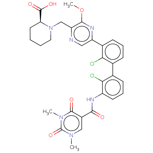 Chemical structure of BindingDB Monomer ID 610644
