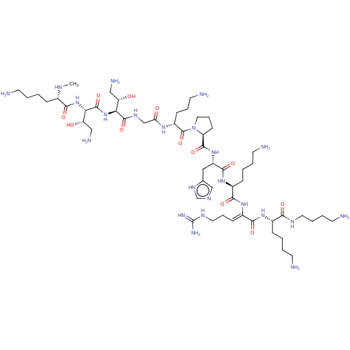 Chemical structure of BindingDB Monomer ID 611537