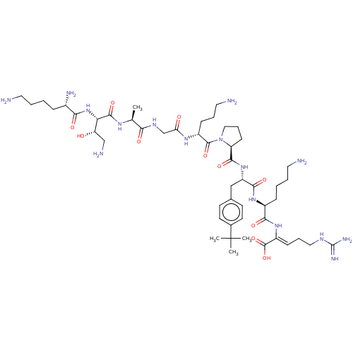 Chemical structure of BindingDB Monomer ID 611556