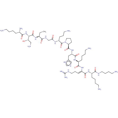 Chemical structure of BindingDB Monomer ID 611571