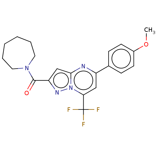 Chemical structure of BindingDB Monomer ID 611588