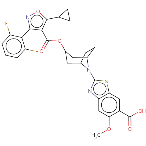 Chemical structure of BindingDB Monomer ID 611972