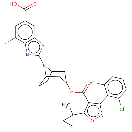 Chemical structure of BindingDB Monomer ID 611980
