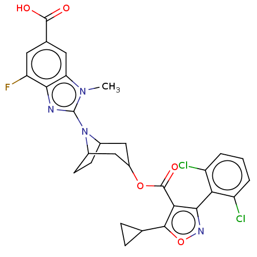 Chemical structure of BindingDB Monomer ID 611985