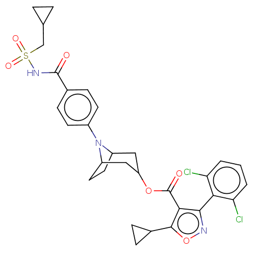 Chemical structure of BindingDB Monomer ID 612003