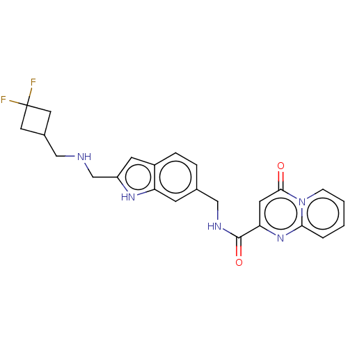 Chemical structure of BindingDB Monomer ID 612844
