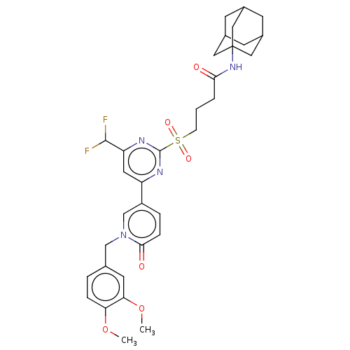 Chemical structure of BindingDB Monomer ID 613026