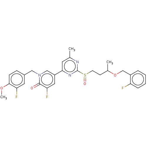 Chemical structure of BindingDB Monomer ID 613042