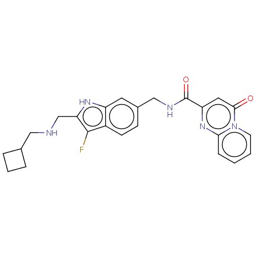 Chemical structure of BindingDB Monomer ID 613182