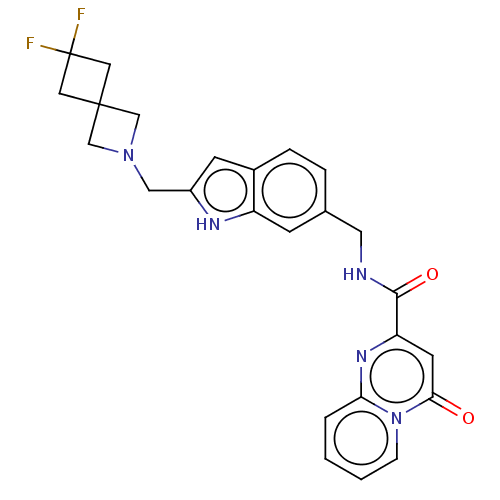 Chemical structure of BindingDB Monomer ID 613234