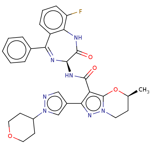 Chemical structure of BindingDB Monomer ID 614585