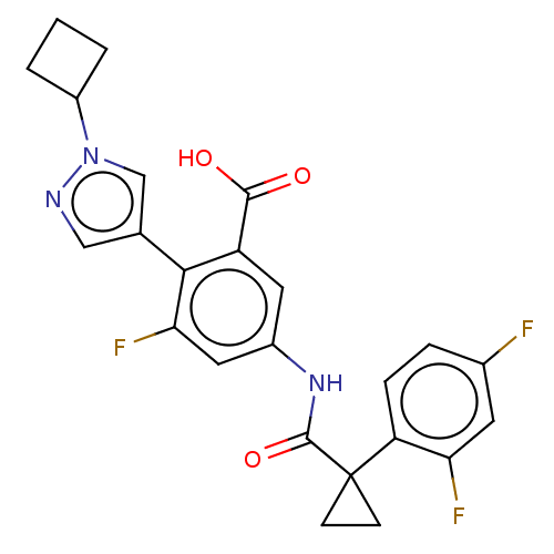 Chemical structure of BindingDB Monomer ID 614682