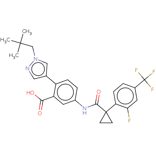 Chemical structure of BindingDB Monomer ID 614718