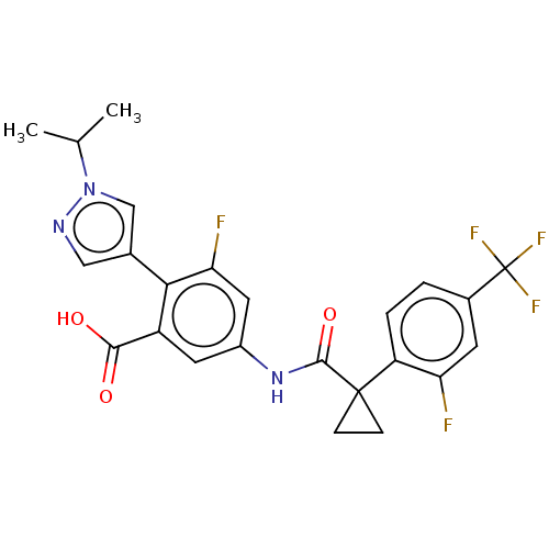 Chemical structure of BindingDB Monomer ID 614730