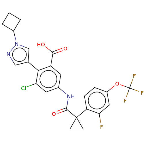 Chemical structure of BindingDB Monomer ID 614743